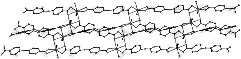 Cd MOF (metal-organic framework) material and preparation method thereof