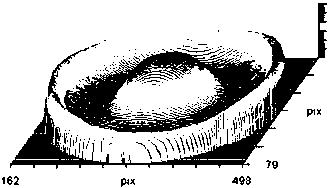 Detection device and method for measuring optical aspherical reflecting mirror surface shape by infrared interferometer