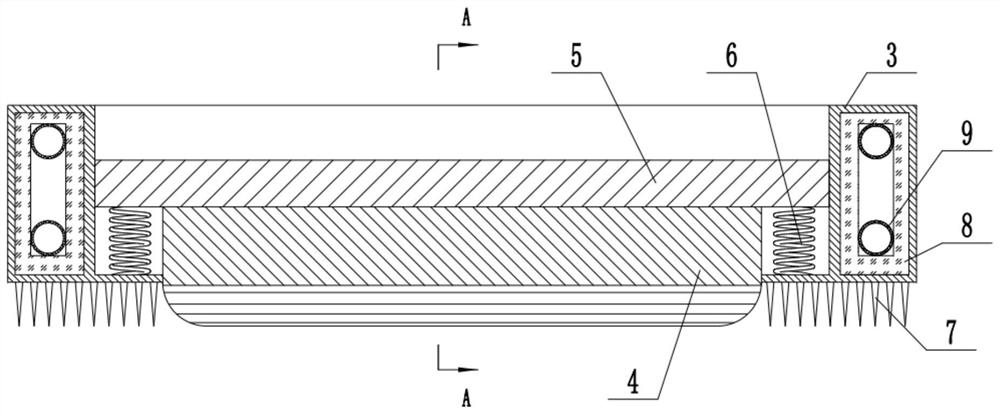 Coal feeding prevention device for roller bearing of coal conveying belt