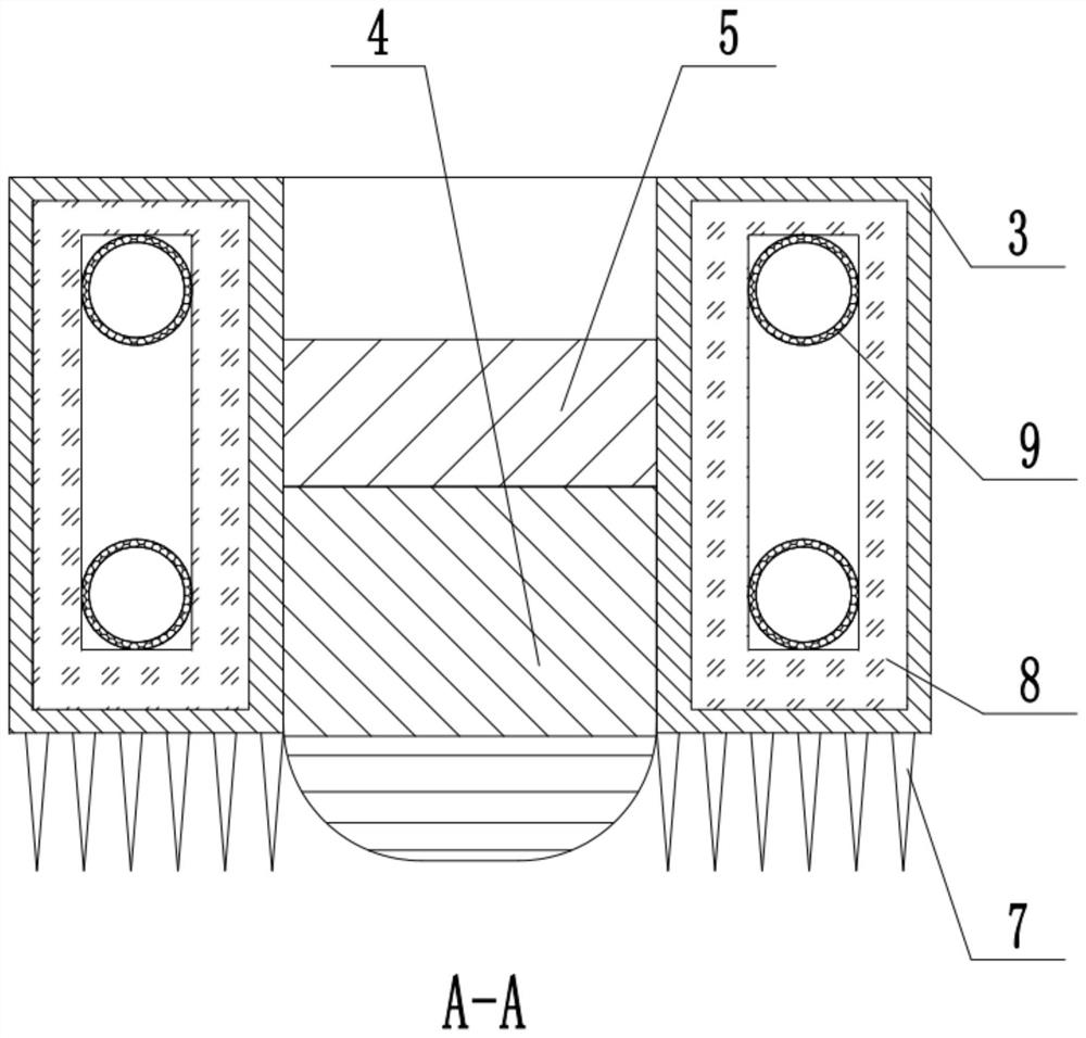 Coal feeding prevention device for roller bearing of coal conveying belt