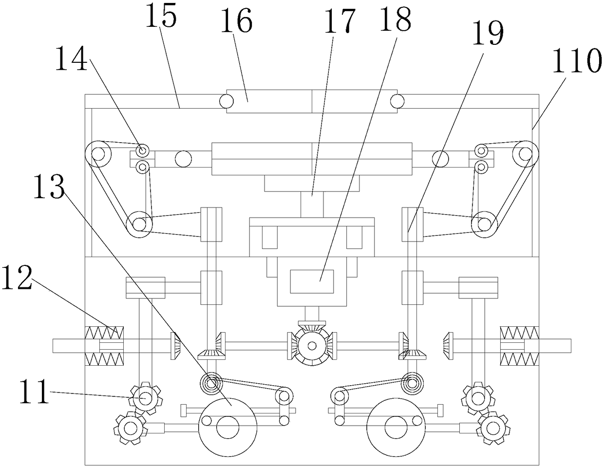 Internal expansion type tool for lathe turning