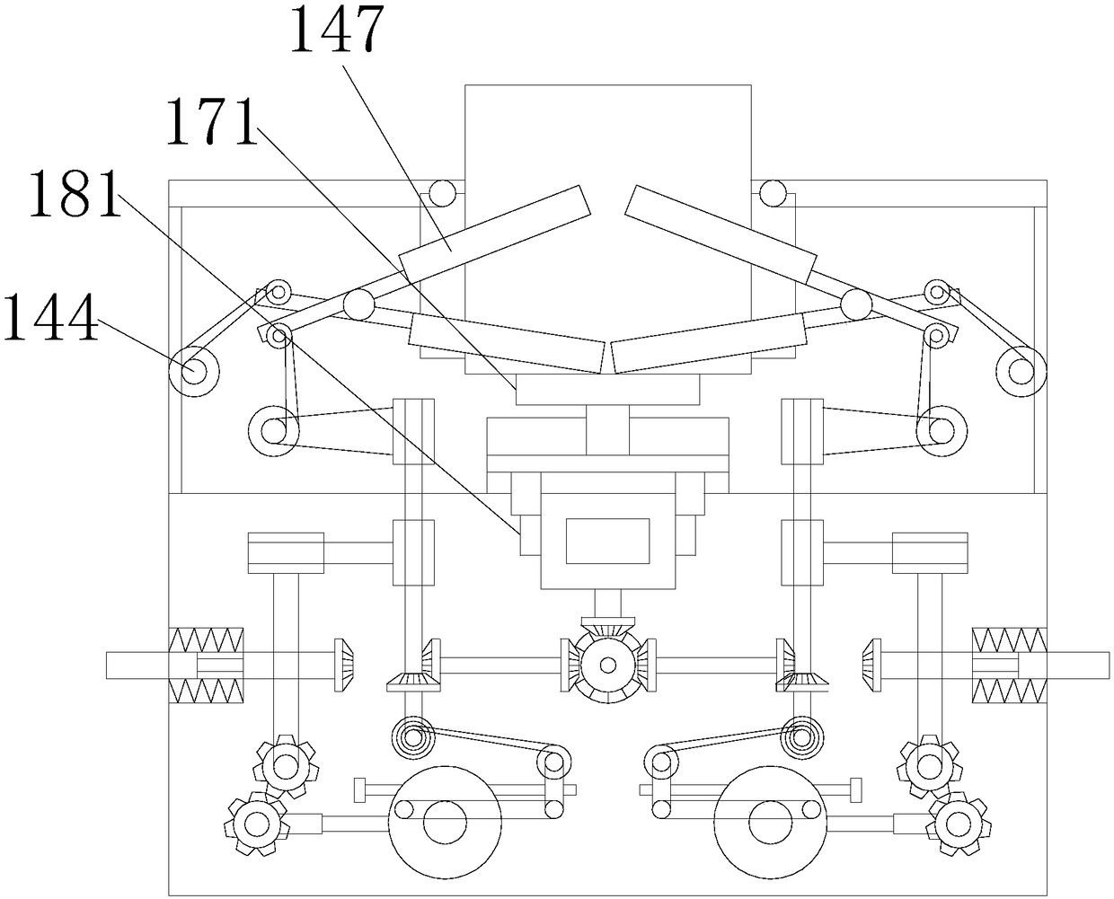 Internal expansion type tool for lathe turning