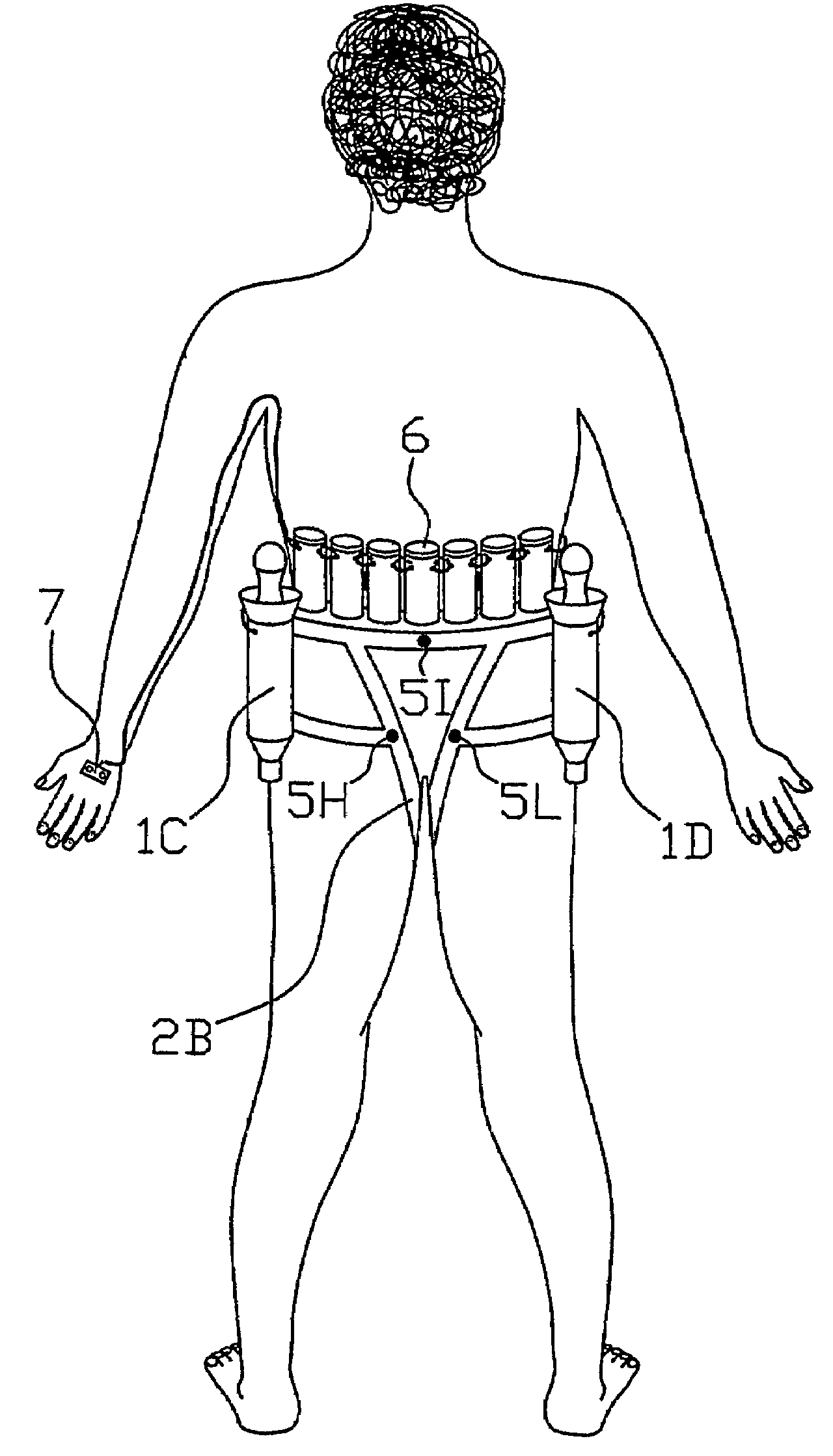 Propulsion system for scuba diver