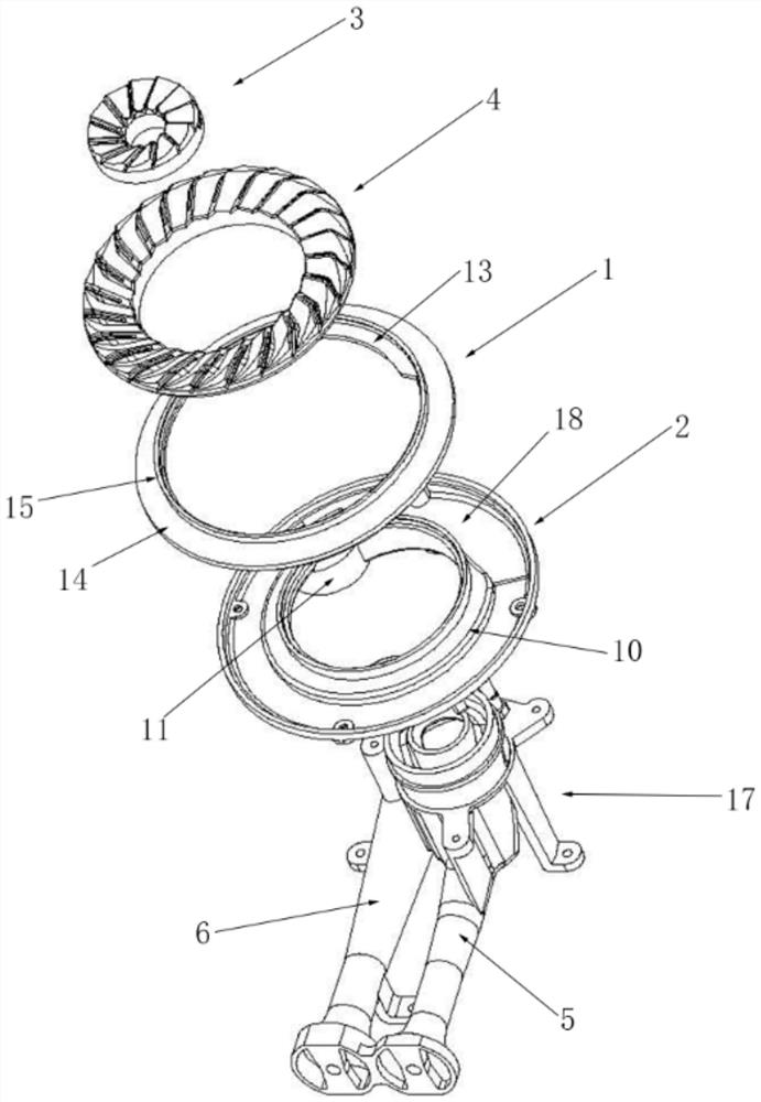 Gas stove distributor