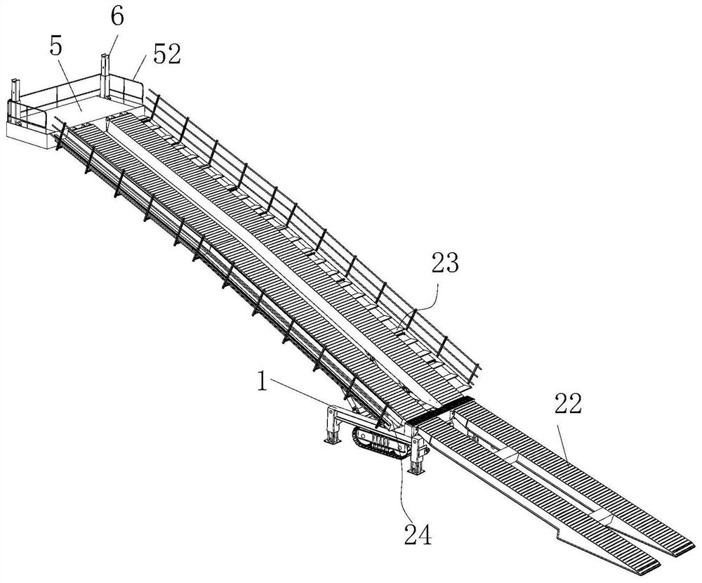 Efficient tunnel operation bridge equipment