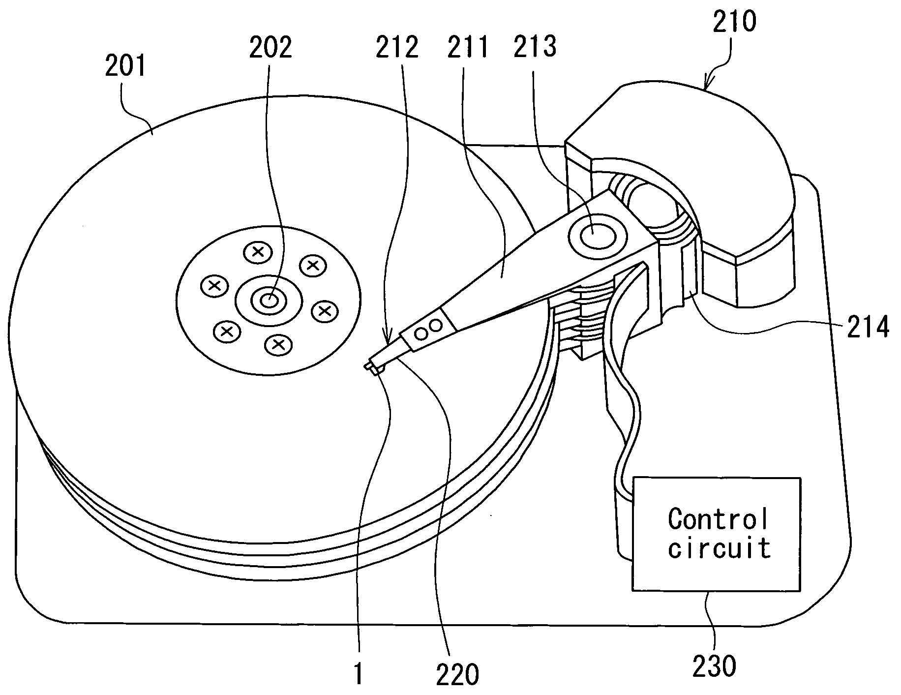 Near-field light generating device including near-field light generating element with edge part opposed to waveguide