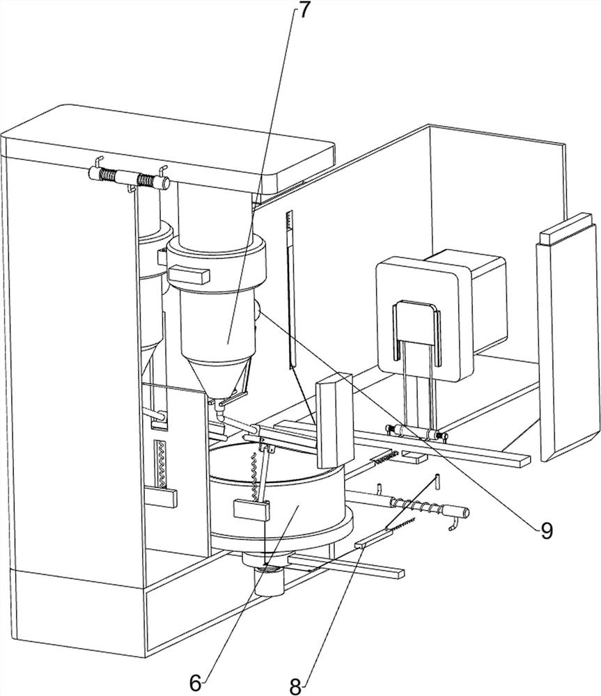 Formaldehyde detection box convenient to operate