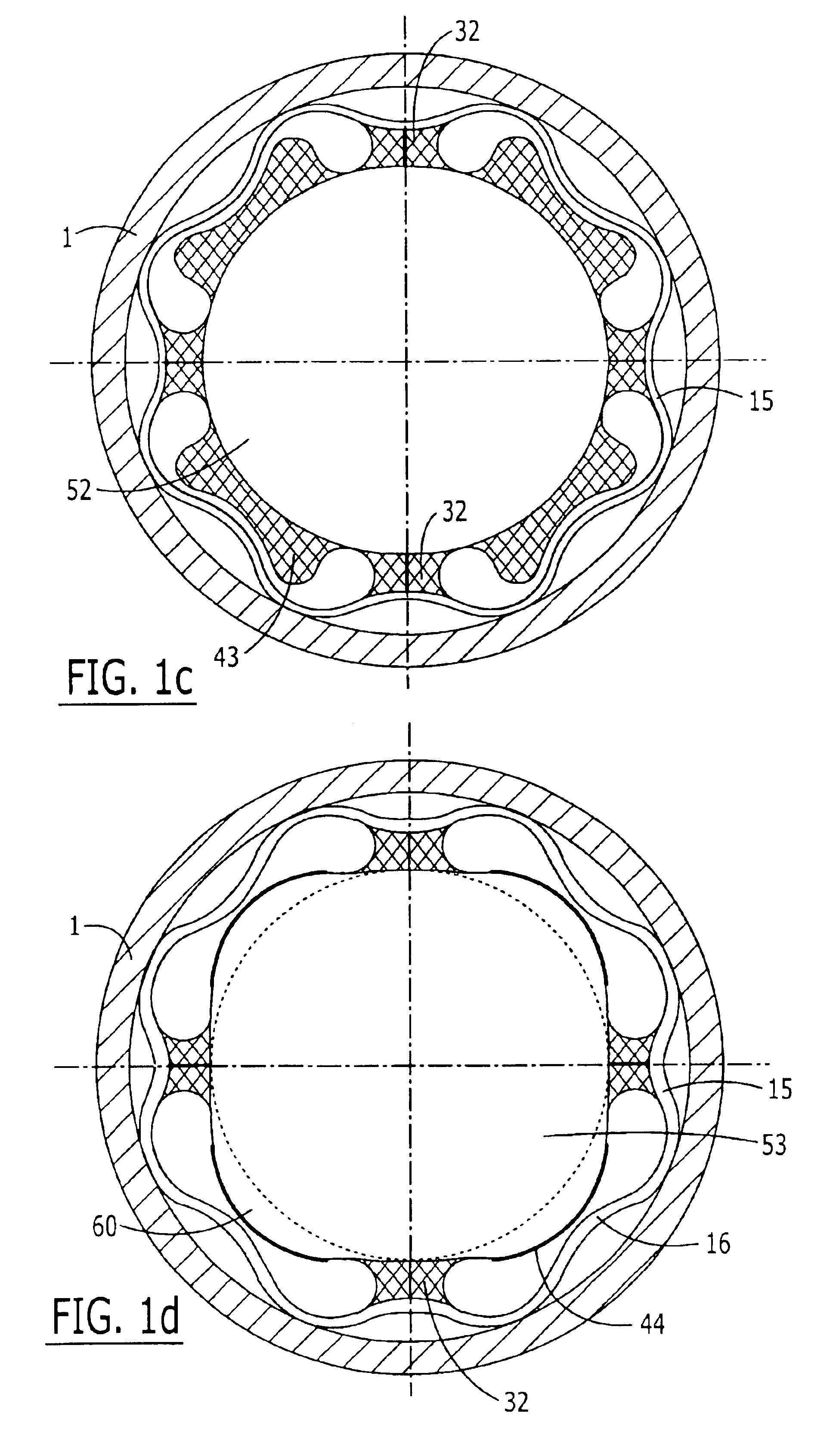 Vibration damper for a tubular drive shaft