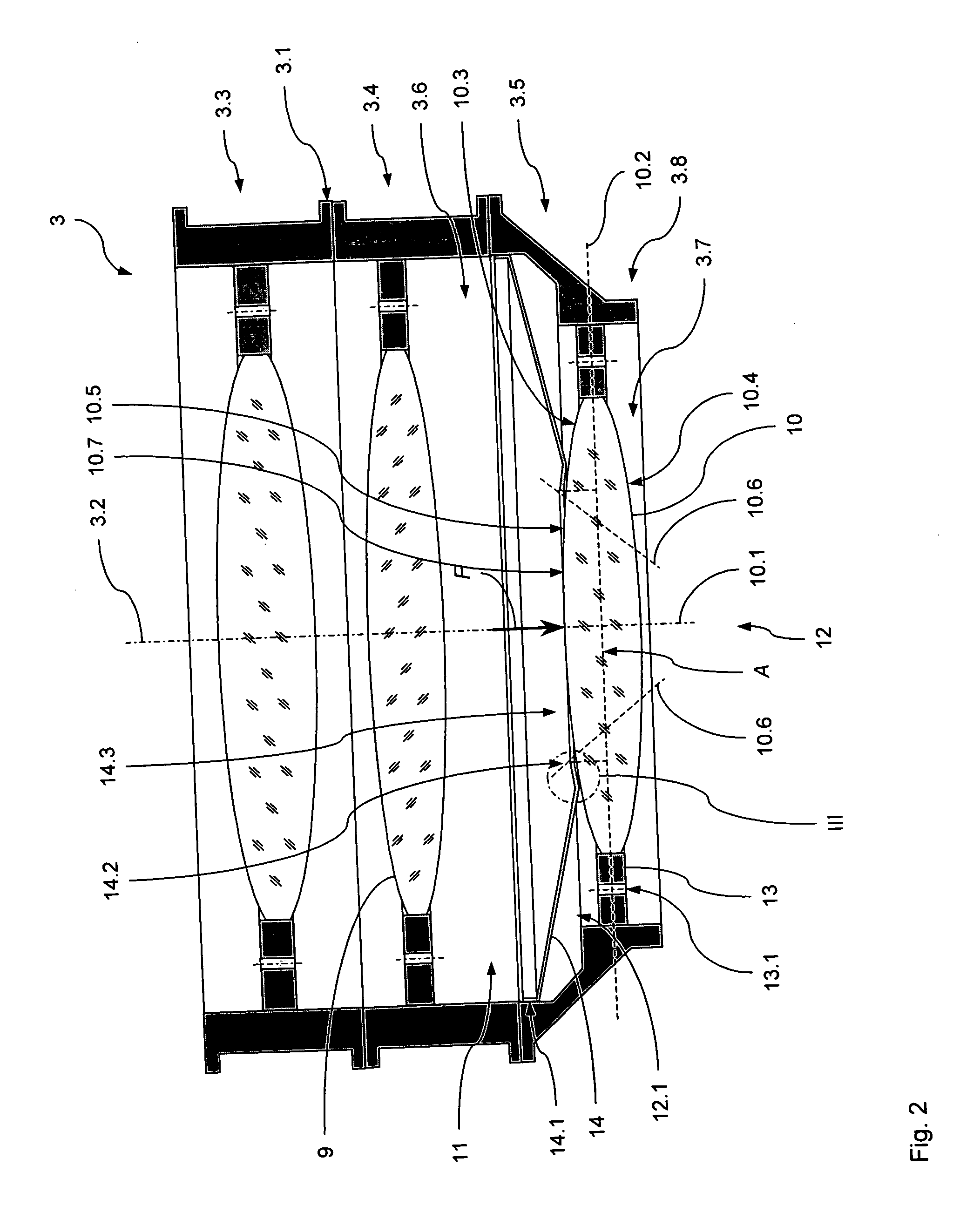 Optical element unit