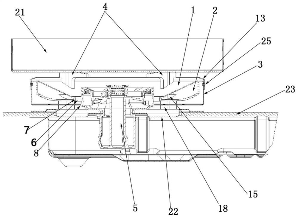 Energy gathering disc assembly