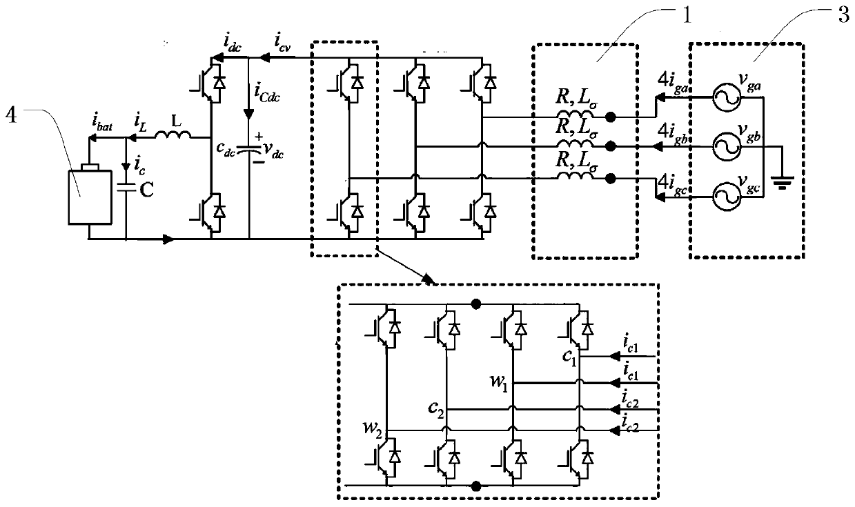 Vehicle-mounted integrated charger based on six-phase open winding motor driving system