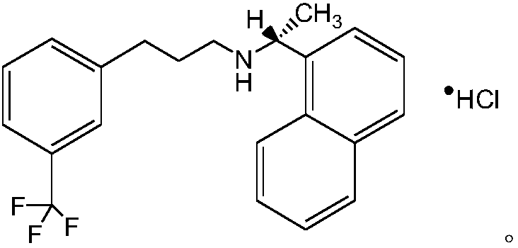 Cinacalcet hydrochloride preparation method