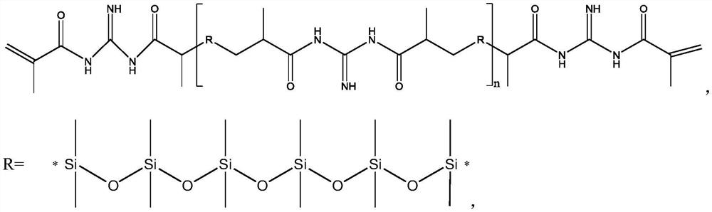 A kind of self-adhesive antibacterial silicone rubber and preparation method thereof