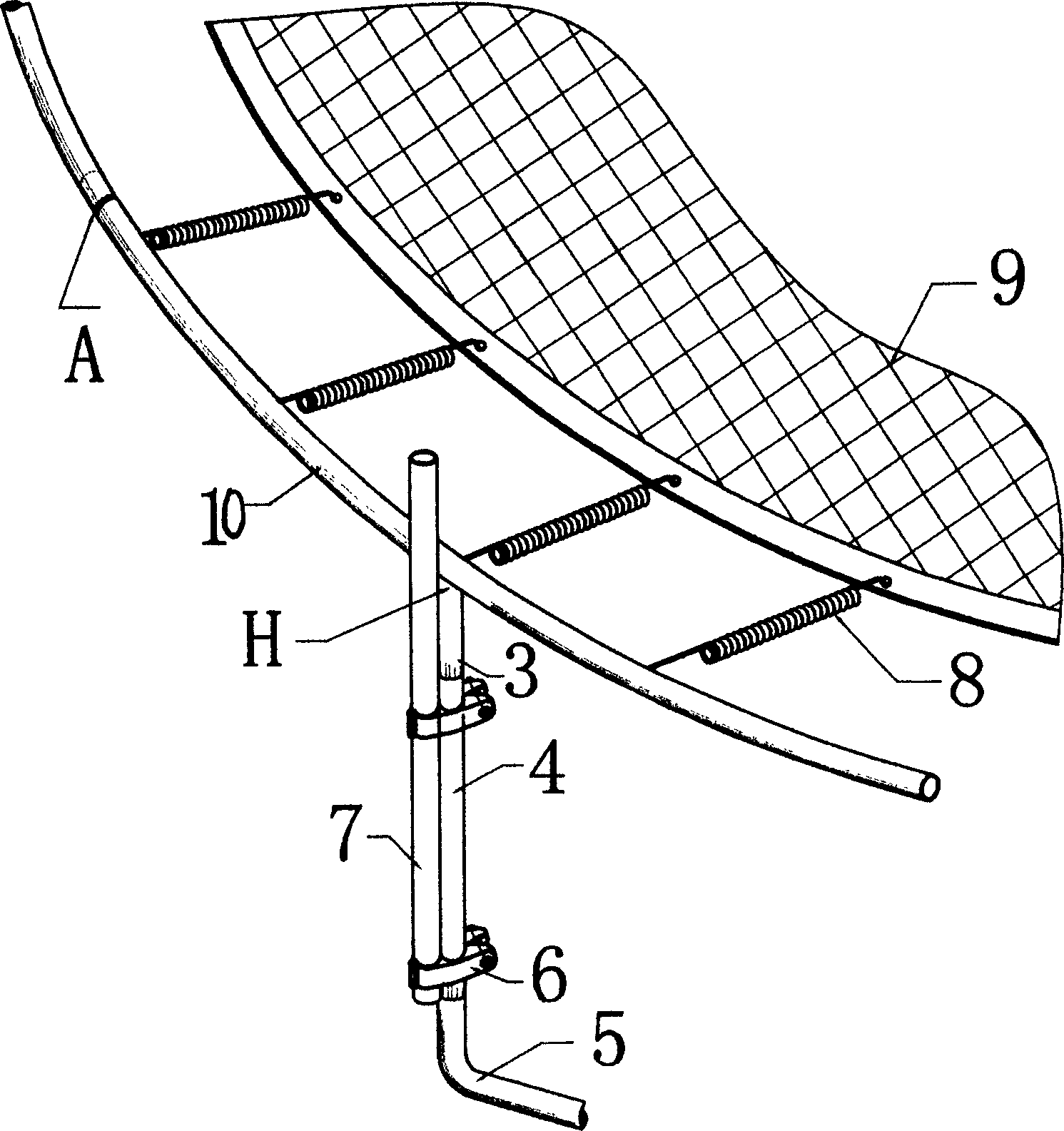 Novel jumping bed