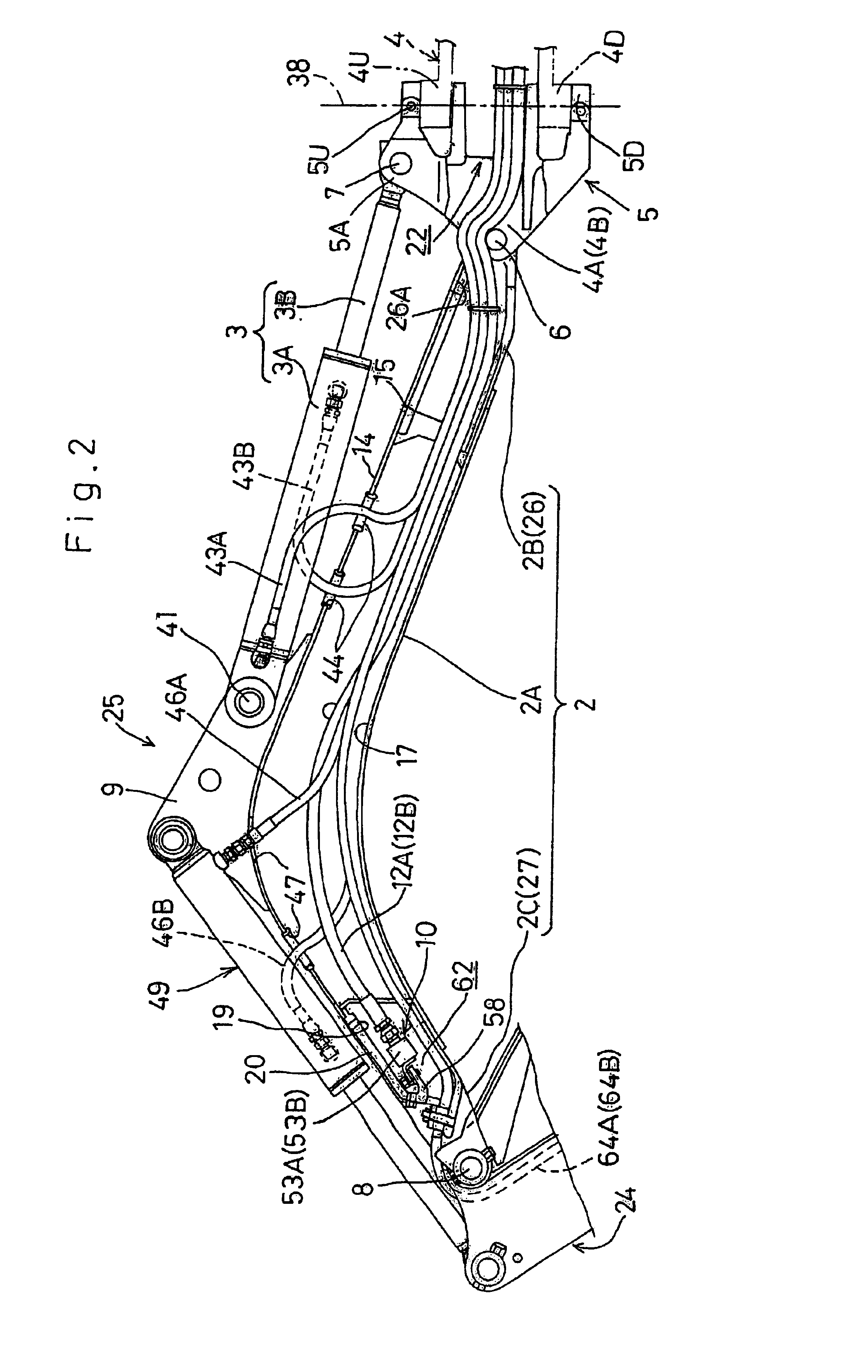 Swivel type working vehicle