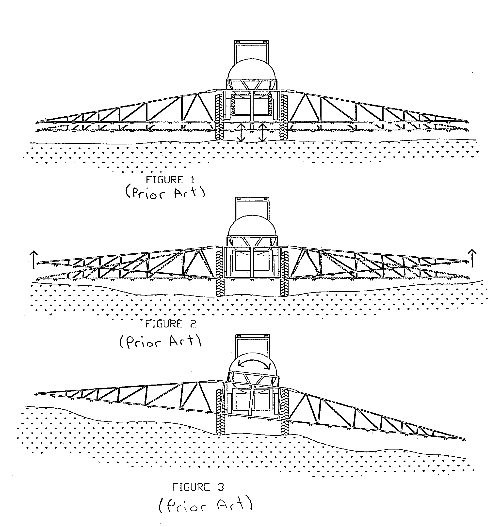 Roll control system and method for a suspended boom