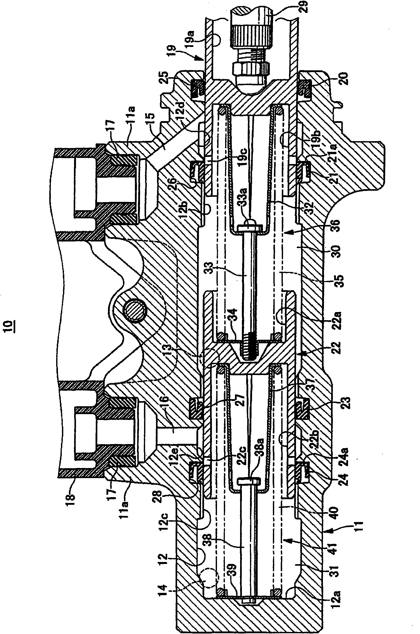 Cylinder apparatus