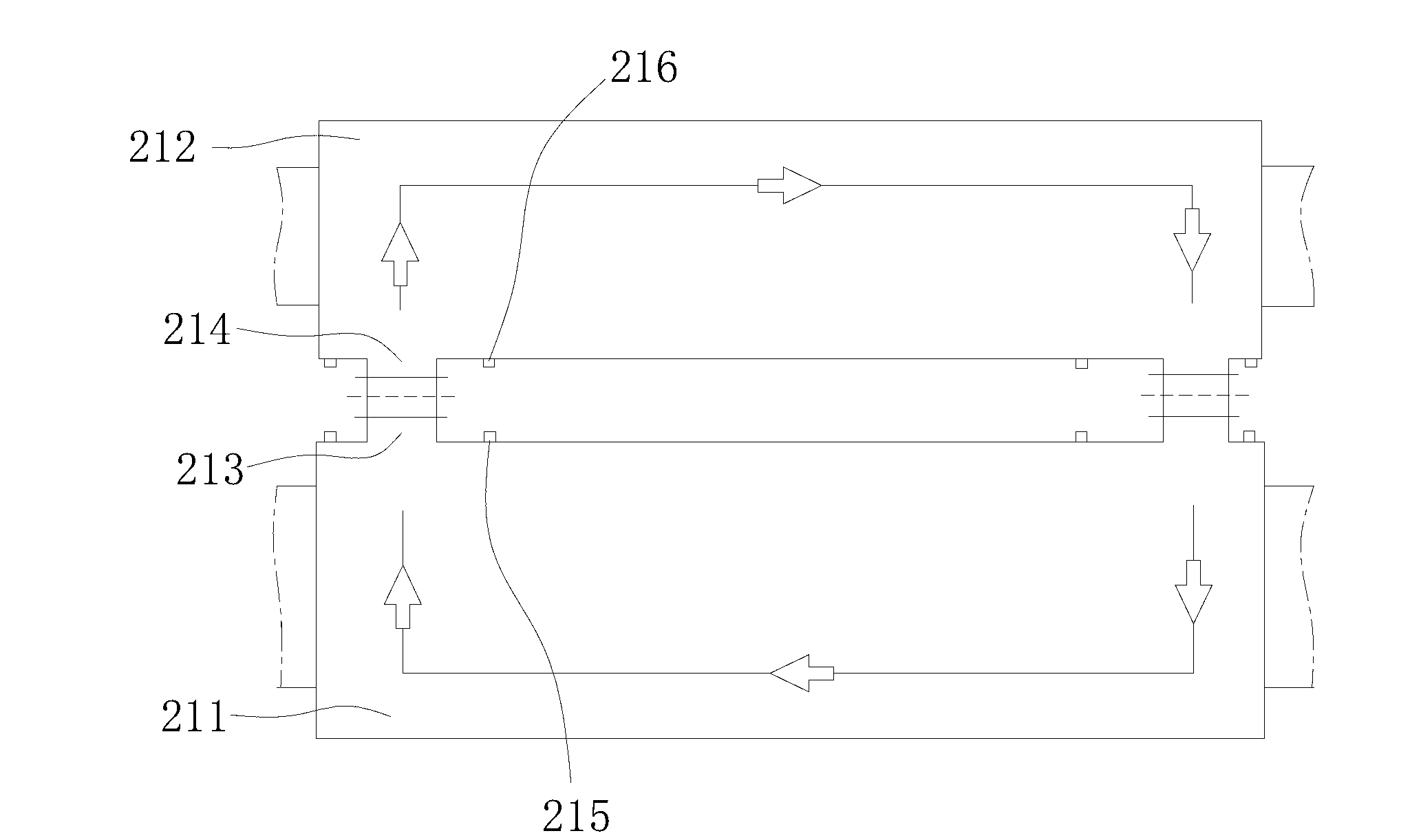 Station system based on synchronous operation of platform train and passenger train