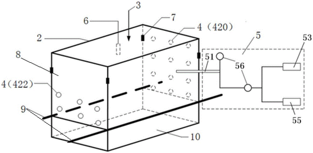 Stratum grouting simulation system