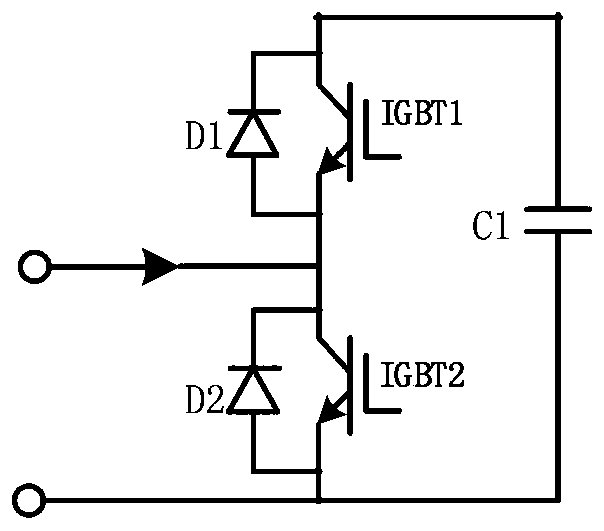 Method for judging abnormality of converter valve power module according to capacitor status