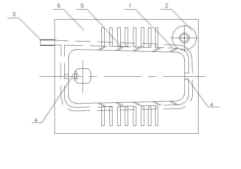 Flush ring of squatting pan with touch flush valve