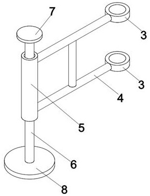 Building near-edge structure column construction protection frame