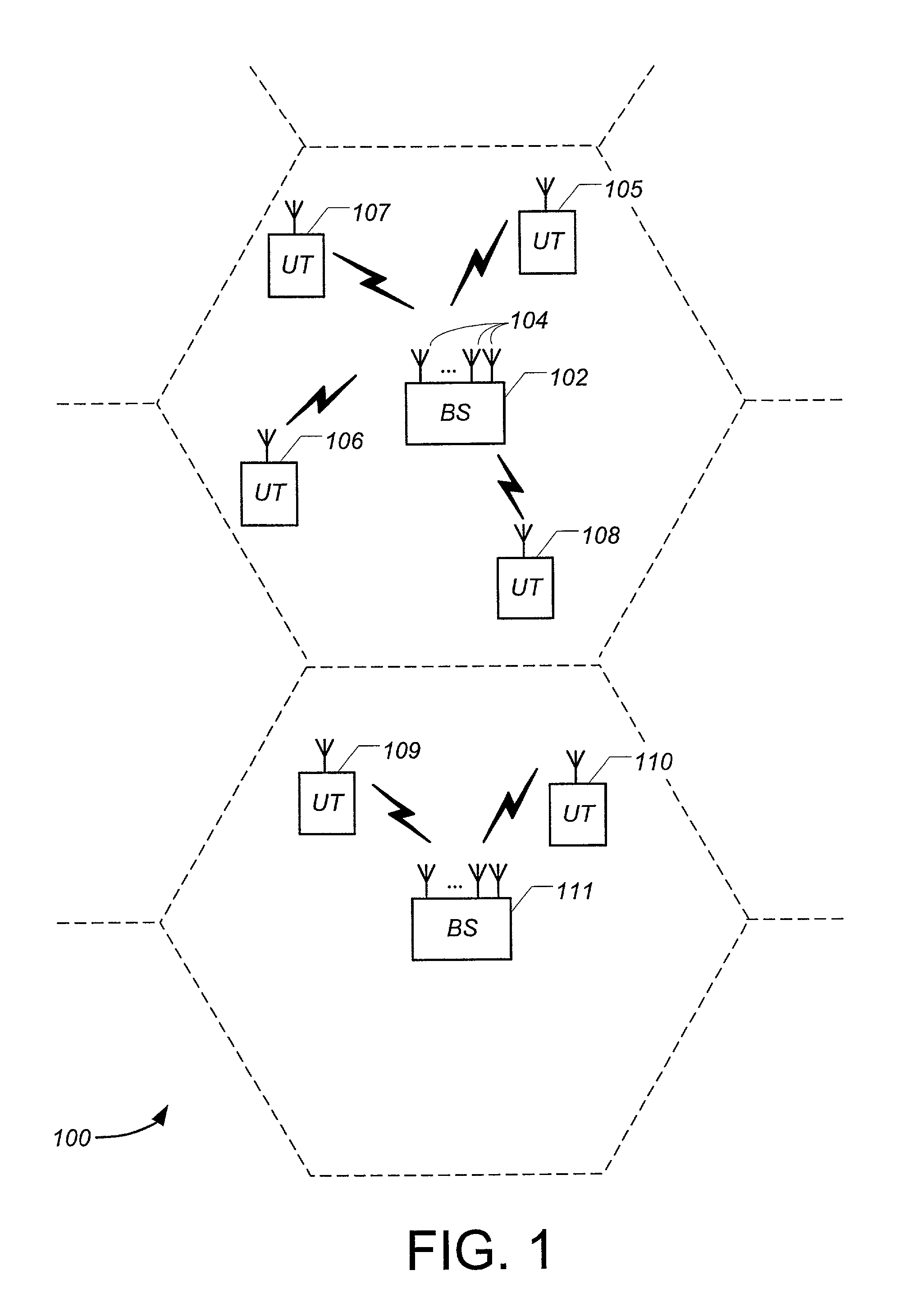 Non-directional transmitting from a wireless data base station having a smart antenna system