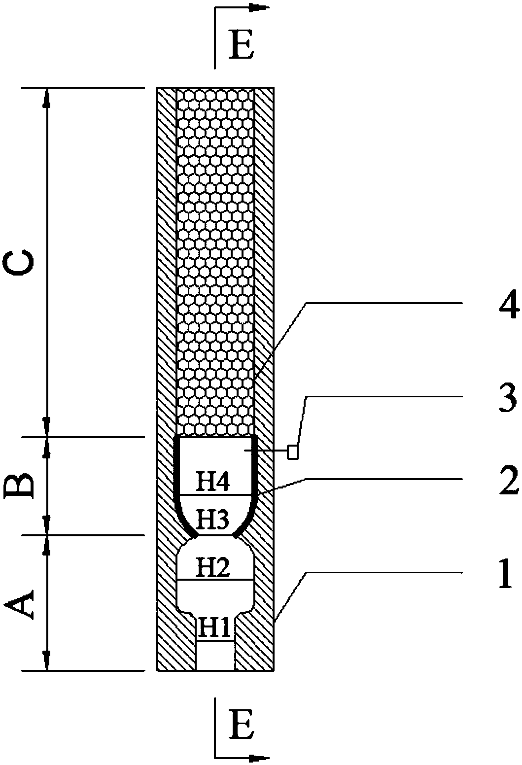 A micro-combustion chamber for micro-thermophotonics system