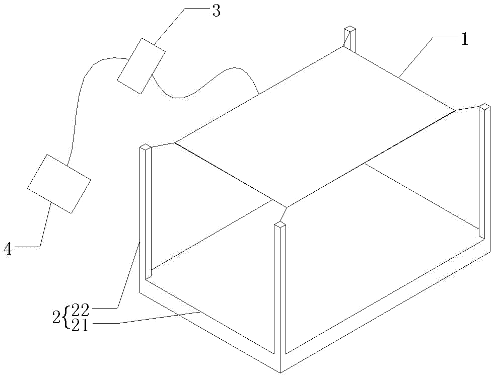 Motion measuring device of live-line object