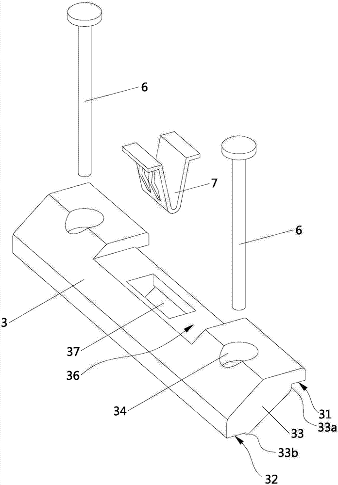 Fixing structure for door panels and glass, as well as door