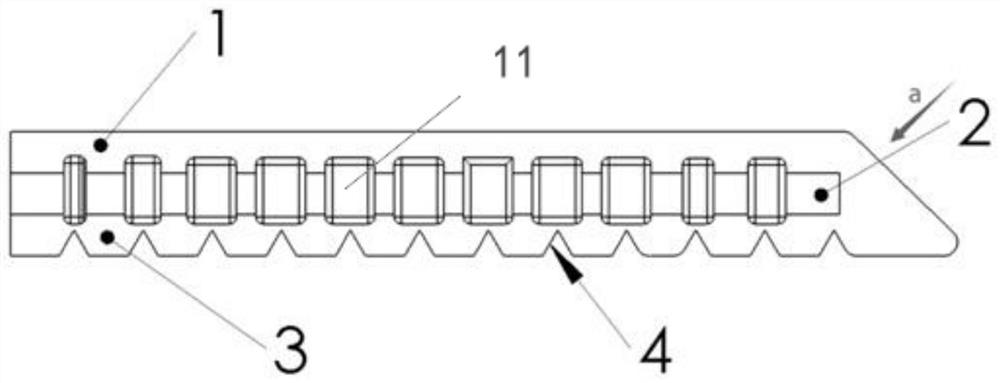 A soft manipulator embedded in a rubber hose