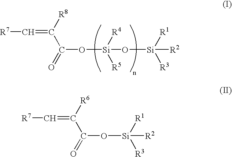 Process for the preparation of polyorganosilylated carboxylate monomers or polymers thereof