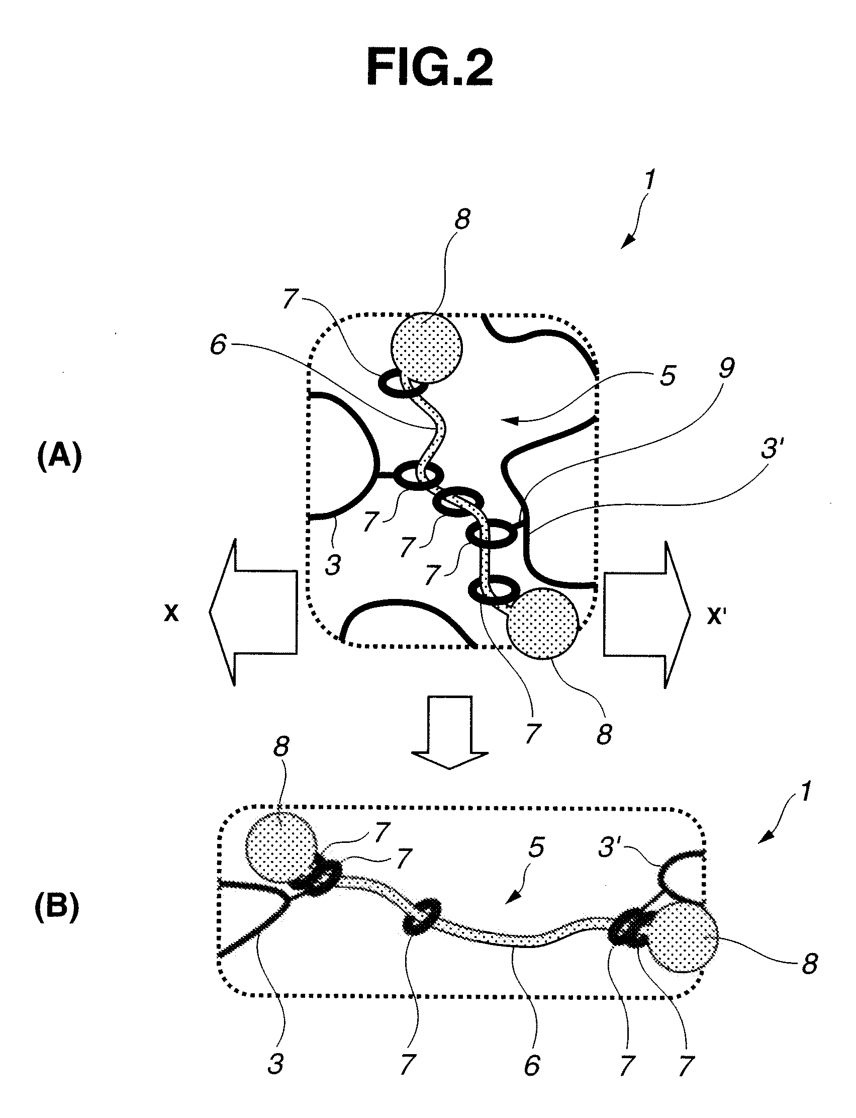 Hydrophobic modified polyrotaxane and crosslinked polyrotaxane