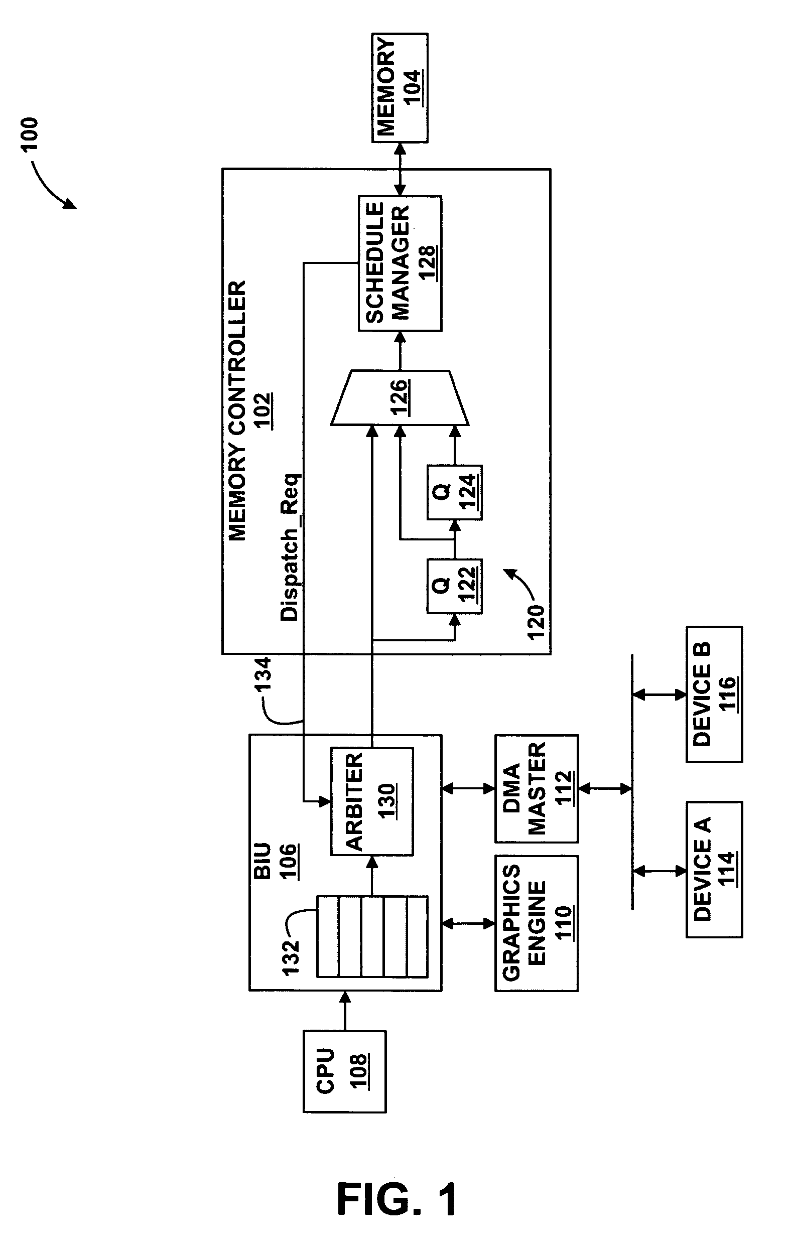 Delayed memory access request arbitration