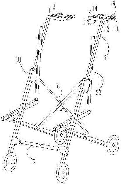 A wheelchair for the handicapped for tourism