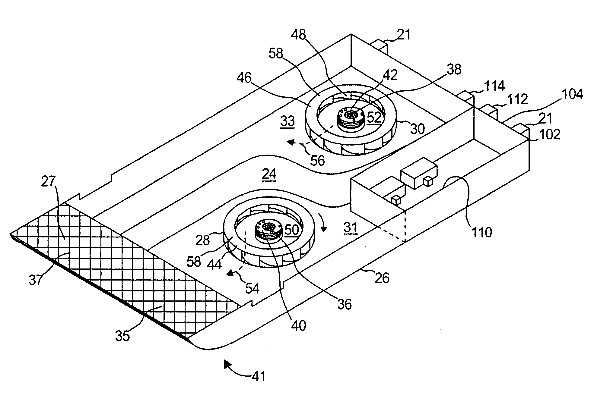 Rack-mounted equipment cooling