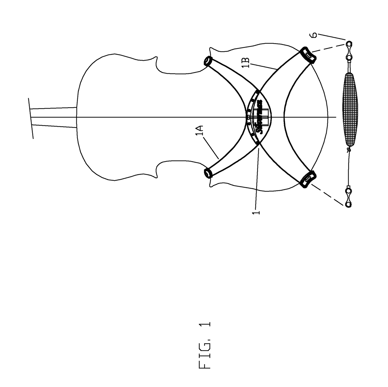 Harness for a violin or viola