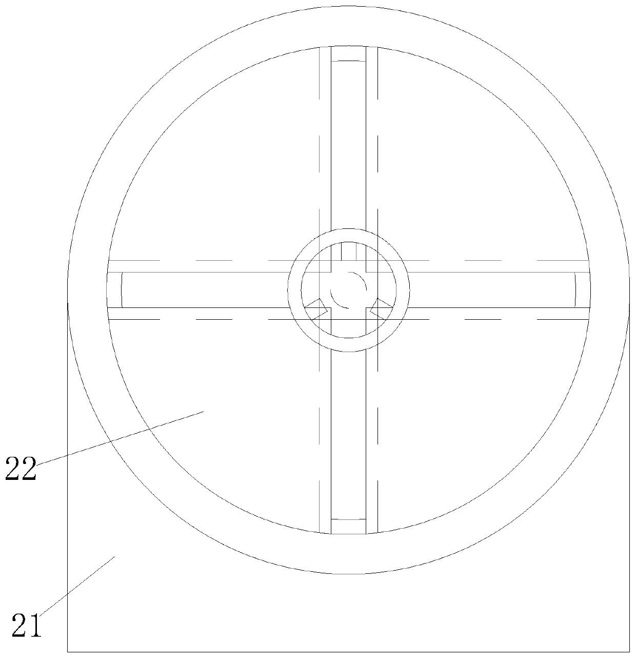 Device for processing transmission shaft used for ship