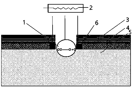 A kind of light oxidation method of algaas epitaxial layer