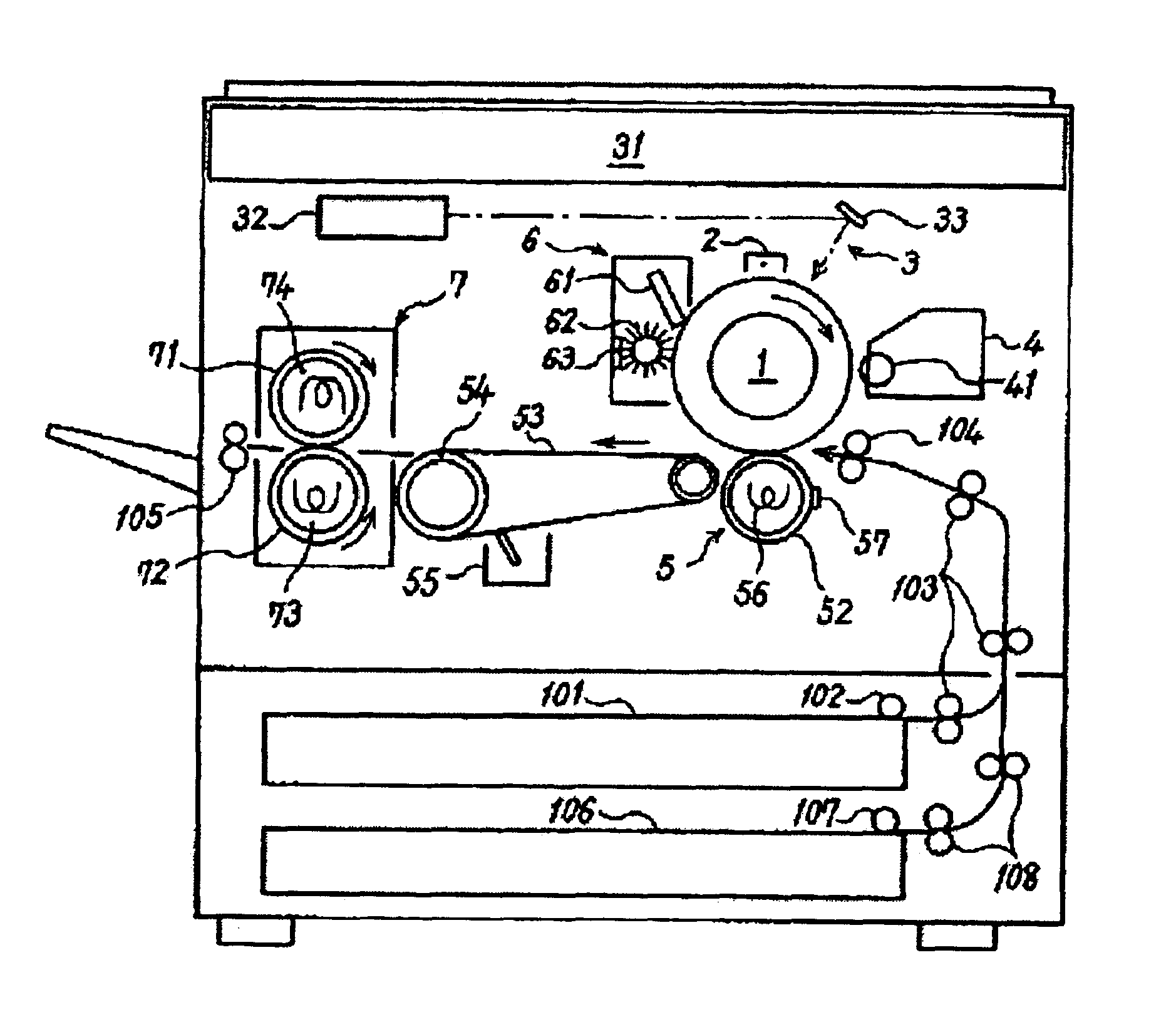 Image-forming apparatus and image-forming method