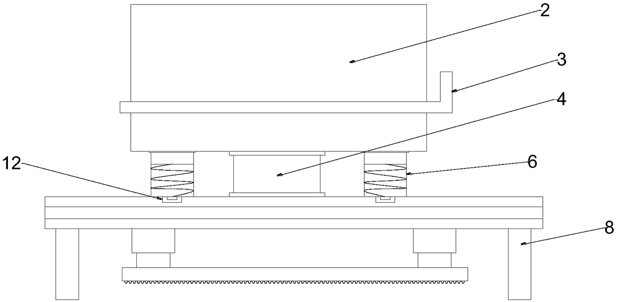 Mounting base for industrial robot