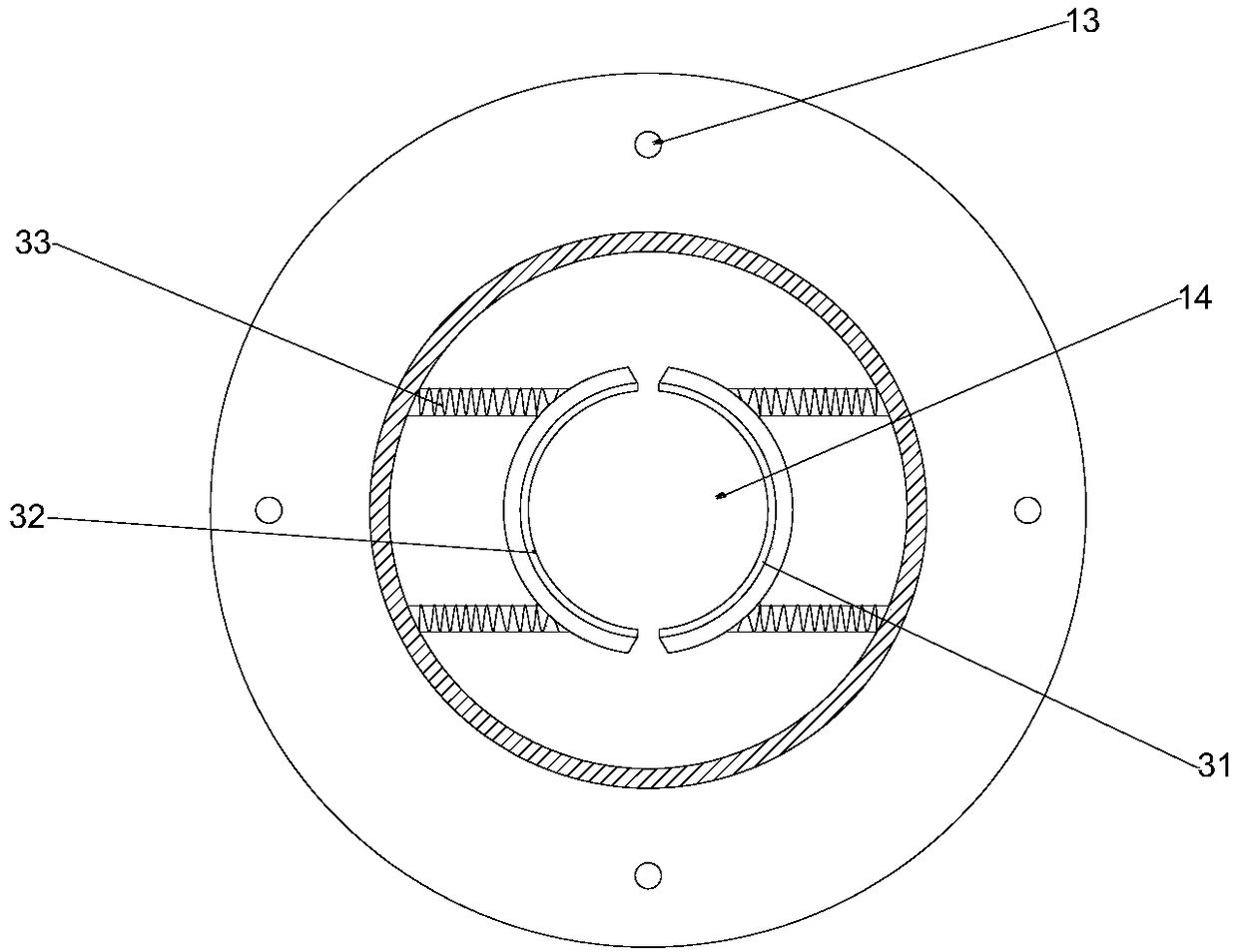 Mounting base for industrial robot