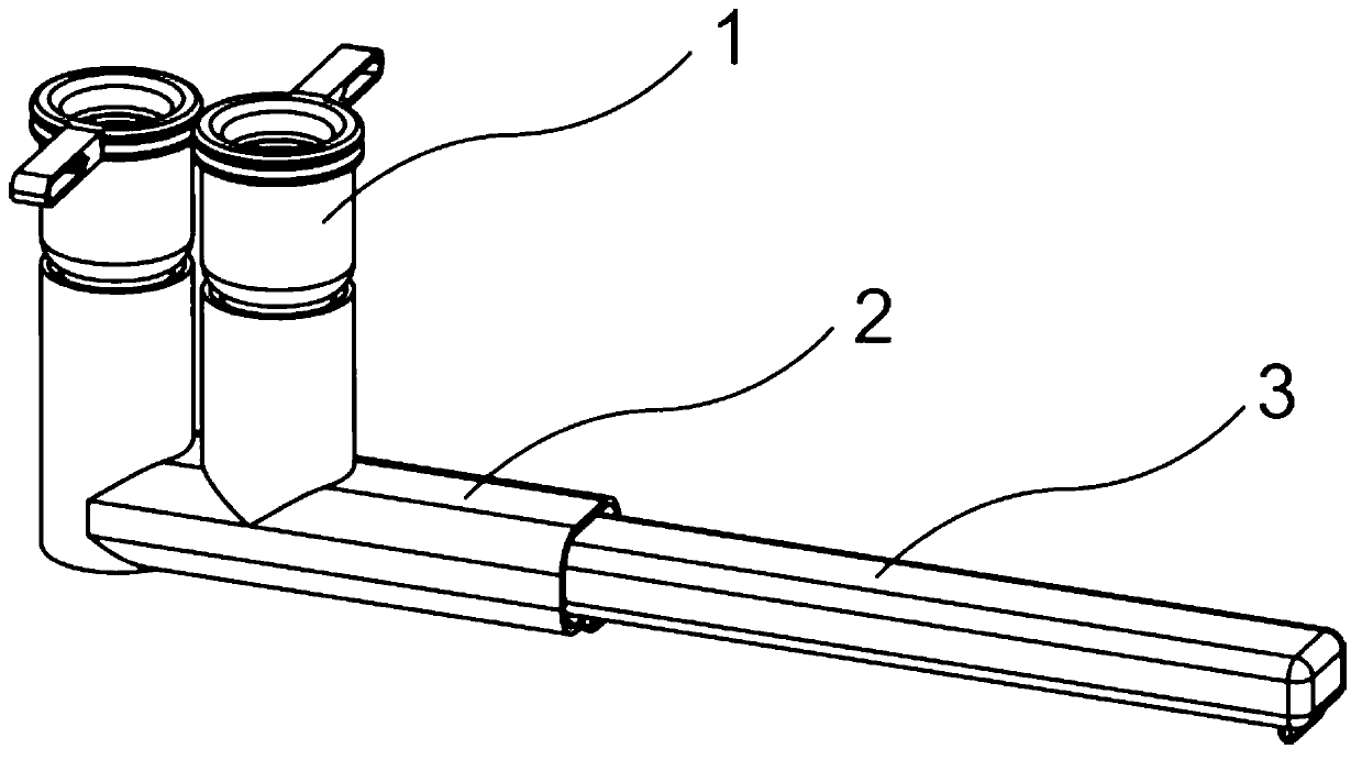 Closed type chromatography test paper detection device and application method of closed type chromatography test paper detection device