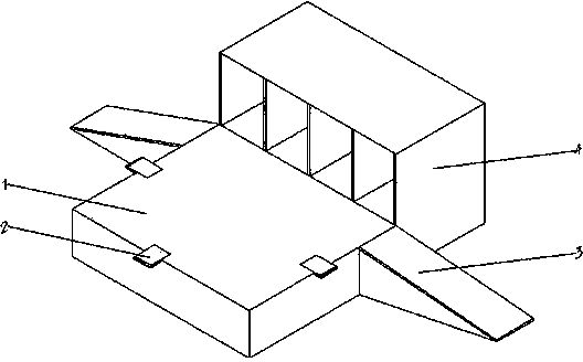 Sorting type waste transfer station