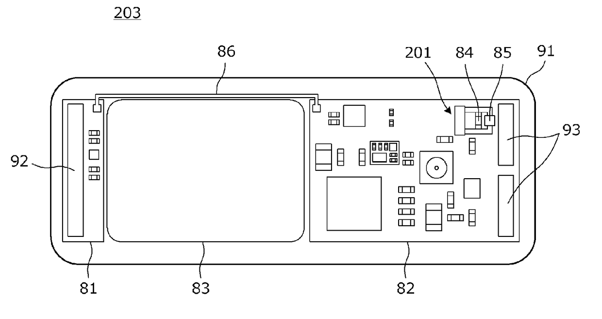 Antenna device, card information medium, electronic apparatus, and method for manufacturing antenna device