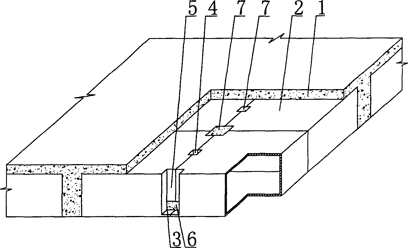 Cast-in-situs concrete board