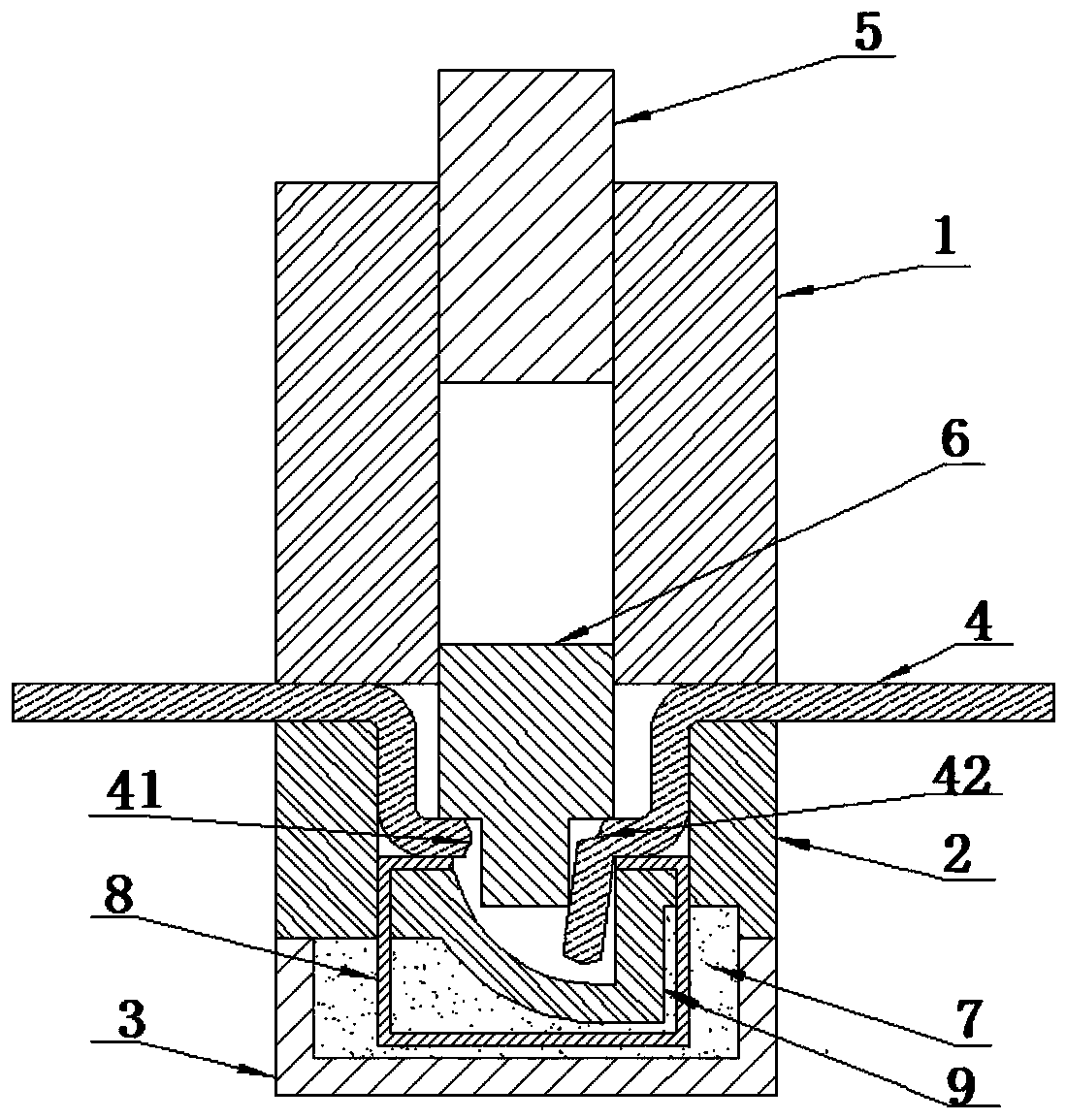 Excitation fuse integrated with arc extinguishing melt