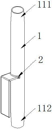 A sleeve device for fixing uterine curettage surgical instruments