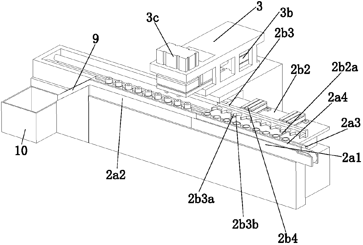 Feeding mechanism of electromagnet core assembling equipment