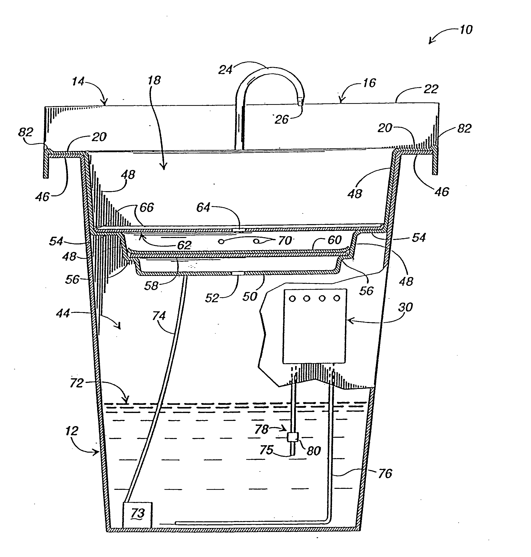 Parts washing system